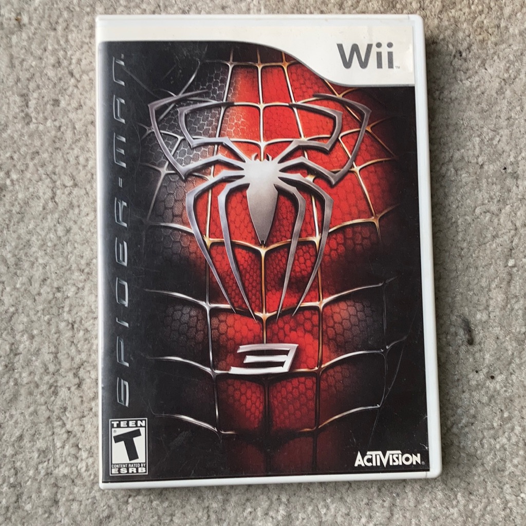 SpiderMan 3 Nintendo Wii2007 Fun Game